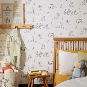 Disney Winnie Mindful Pooh Wallpaper