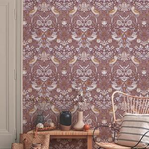 William Morris Strawberry Thief Wallpaper