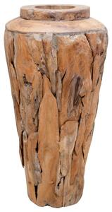 Decoration Vase 40x60 cm Solid Teak Wood