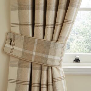 Highland Check Curtain Tiebacks