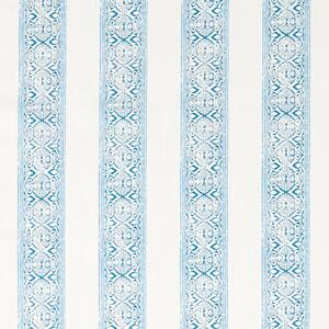 Clarke & Clarke Kalamkari Fabric Cobalt
