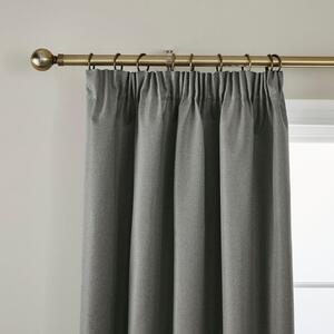 Rotterdam Herringbone Blackout Pencil Pleat Curtains