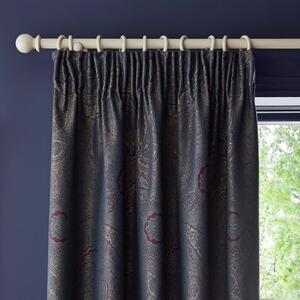 Dorma Paisley Jacquard Blackout Pencil Pleat Curtains