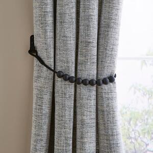 Half Wooden Beads Curtain Tieback