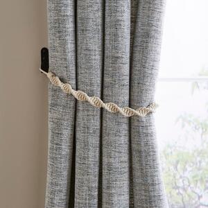 Macrame Twist Curtain Tieback