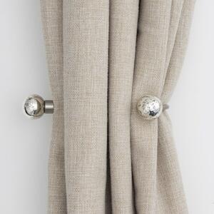 Mercury Double Layer Curtain Holdbacks