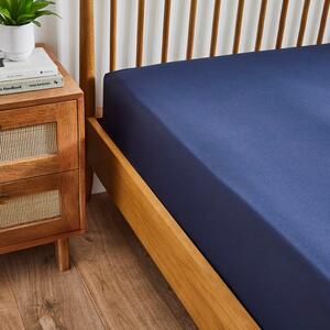 Super Soft Plain Polyester Fitted Sheet