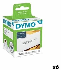 Printer Labels Dymo 99010 28 x 89 mm LabelWriter™ White Black (6 Units)