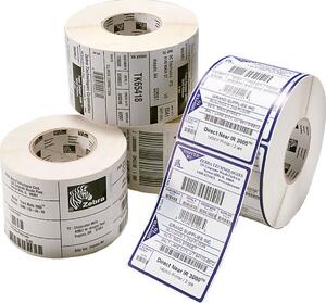 Printer Labels Zebra White