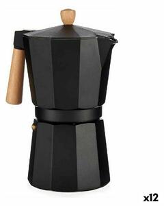 Italian Coffee Pot Wood Aluminium 650 ml (12 Units)