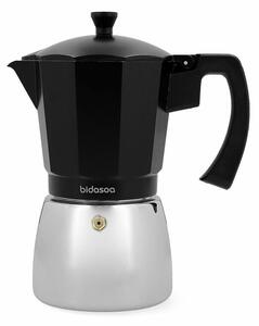 Italian Coffee Pot Bidasoa Tribeca Steel 9 Cups Metal