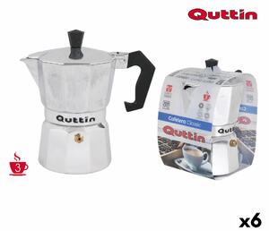 Italian Coffee Pot Quttin 105187 (6 Units)