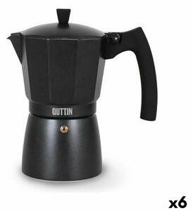 Italian Coffee Pot Quttin 9 Cups (6 Units)