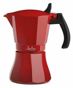 Italian Coffee Pot JATA HCAF2009 Red Aluminium (9 Cups)