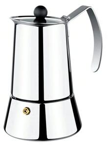 Italian Coffee Pot Monix M630006 Silver 6 Cups Stainless steel