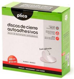 Adhesives PLICO 400 Pieces Black