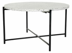 Dining Table DKD Home Decor Stone Iron 80 x 80 x 45 cm