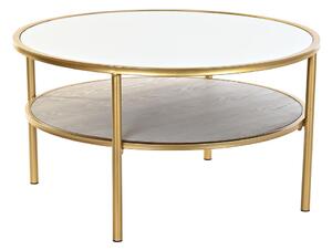 Centre Table DKD Home Decor Glamour Golden Metal Mirror 87 x 87 x 48 cm