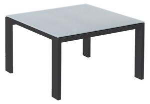 Centre Table Thais Table Graphite Aluminium Tempered Glass 70 x 70 x 41 cm