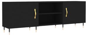 TV Cabinet Black 150x30x50 cm Engineered Wood