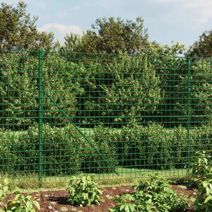 Wire Mesh Fence Green 1.8x25 m Galvanised Steel