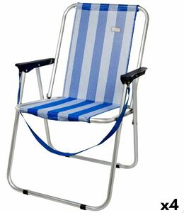 Folding Chair Aktive Sailor 44 x 76 x 45 cm (4 Units)