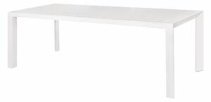 Dining Table Io White Aluminium 240 x 100 x 75 cm