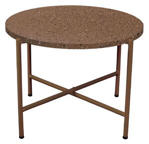 Side table Terrazzo Brown 60 x 60 x 45 cm