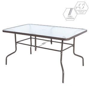 Dining Table Clasic Crystal Iron 150 x 90 x 72 cm