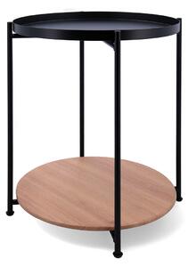 Side table Vinthera Moa Steel Black 42 x 42 x 52 cm