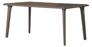 Table Resol Dessa Chocolate polypropylene 90 x 74 x 160 cm Rectangular