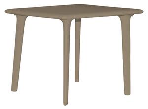 Table Resol Dessa Brown polypropylene 90 x 90 x 72 cm