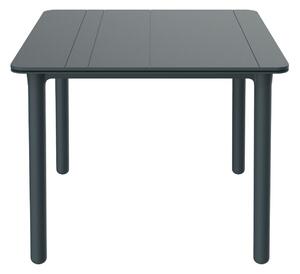 Table Resol Noa Dark grey polypropylene Fibreglass 90 x 90 x 74 cm