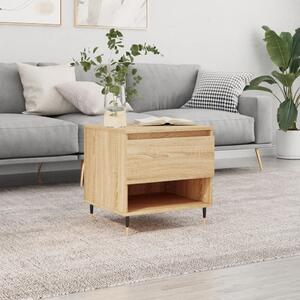 Coffee Table Sonoma Oak 50x46x50 cm Engineered Wood