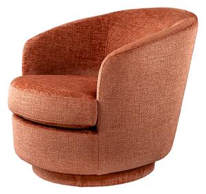 Melville Swivel chair - Terracotta