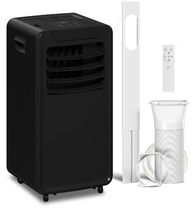 HOMCOM Air Conditioning Unit 10000 BTU, 4-in-1 Portable Air Conditioner with Remote Control, LED Display, 2 Speeds, Black