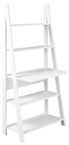 Tiva White Ladder Desk