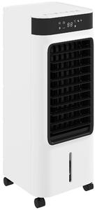 HOMCOM Portable Air Cooler, 3-In-1 Evaporative Air Cooler with 7 Litre Water Tank, 48° Oscillation, White