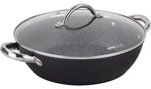 Scoville Neverstick 6 Non-stick Aluminium Shallow Casserole Pan, 28cm