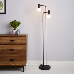 Bradford Matt Black Floor Lamp