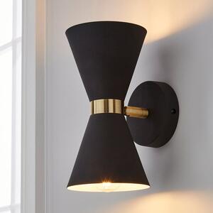 Archie Retro Head Dual Lit Wall Light