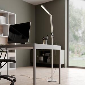 Arcchio Liano LED floor lamp, dimmable in white