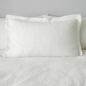 Amberley Waffle 100% Cotton Oxford Pillowcase