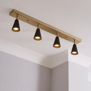 Grove 4 Light Semi Flush Spotlight Bar