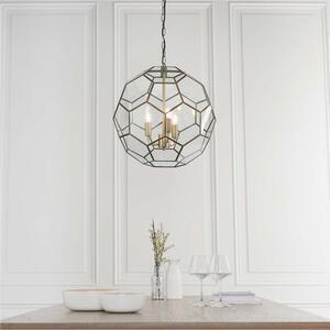 Vogue Hillier 3 Light Hexagon Pendant Light