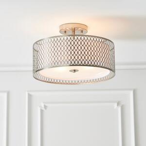 Vogue Tolna 3 Light Semi Flush Ceiling Light