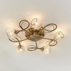 Vogue Malden 5 Light Semi Flush Ceiling Light