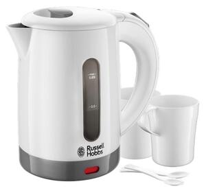 Russell Hobbs 850ml 1kW White Travel Kettle