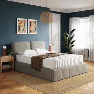 Cloud Boucle Ottoman Bed Grey