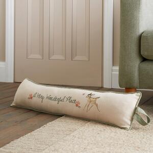 Disney Bambi A Wonderful Place Draught Excluder Cream (Natural)